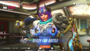 VIOLET RANK #1 BRIGITTE OVERWATCH 2 SEASON 4 GAMEPLAY