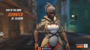 WHAT TOP 500 SOJOURN LOOKS LIKE IN OW 2 - IDDQD SOJOURN OVERWATCH 2 SEASON 4 TOP 500 GAMEPLAY