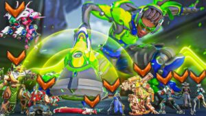 1 BUFFED Top 500 Lucio VS 10 Bronze Players - Who wins?! (ft. Eskay)