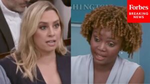 WATCH: Fox Correspondent Tears Into Karine Jean-Pierre Over Evasive LIV-PGA Merger Answer