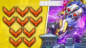 1 BUFFED Top 500 WIDOWMAKER vs *10* Bronze Players - Who wins?! (Overwatch 2)