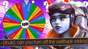 I did a Widowmaker SKIN ROULETTE in Overwatch