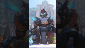 Orisa was fed up 💀 #overwatch2 #overwatch #gaming