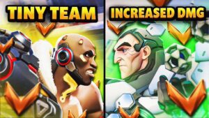 TINY TEAM vs INCREASED DMG | Bronze 5v5 Randomizer