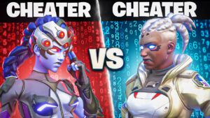 What happens when there's a CHEATER on BOTH TEAMS in Overwatch 2?!