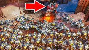 1v10 REINHARDT CHALLENGE in Overwatch 2 (THIS WAS TOO FUNNY!)