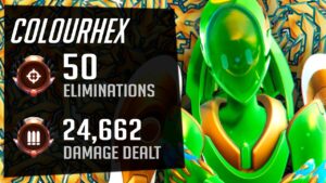 50 ELIMS! COLOURHEX RANK 36 DPS ECHO AND ASHE! [ OVERWATCH 2 SEASON 6 TOP 500 ]