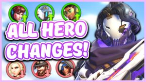 ALL SEASON 6 HERO CHANGES IN OVERWATCH 2