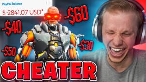 I Spectated a Cheater That Went BROKE Buying SKINS in Overwatch 2...