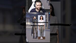 Kiriko legs vs average woman legs #overwatch #overwatchsupport #overwatchclips #kiriko