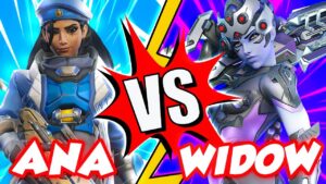 Lore accurate Ana vs Widowmaker duel - Overwatch 2