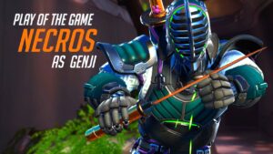 NECROS SHOWS why HE IS BEST GENJI! POTG! [ OVERWATCH 2 SEASON 6 TOP 500 ]