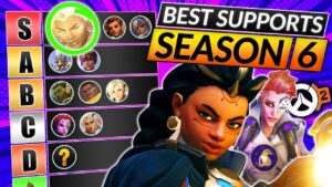 SEASON 6 SUPPORT TIER LIST - ILLARI the NEW BEST HERO to Main? - Overwatch 2 Meta Guide