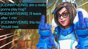 Toxic Teammate THROWS because of My Pick | Overwatch 2