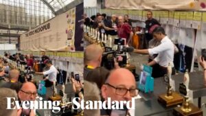 Watch moment publican heckles pint-pouring Rishi Sunak over alcohol duty hikes during promo visit