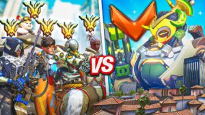 1 GIGABUFFED Bronze vs 5 Grandmasters in Overwatch 2