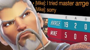 Getting disappointed by my Hanzo disciples in Overwatch 2