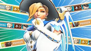 *HUGE* Mercy Bait + Satisfying Movement! 😇💙 Grandmaster Mercy - Overwatch 2