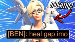 "Heal Gap!" 0 Deaths Mercy + 41 Asissts 😇💙 Grandmaster Mercy - Overwatch 2