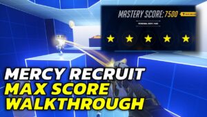 「Hero Mastery」 Mercy RECRUIT 5 Stars MAX SCORE Walkthrough (Overwatch 2 Guide)