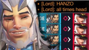 I couldn't stop hitting headshots with the NEW HANZO SKIN - Overwatch 2