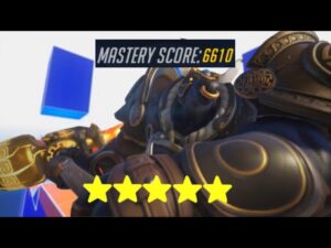 Overwatch 2 Reinhardt hero mastery 5 stars (recruit)