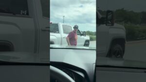 Road Rage Boils Over: Watch the Shocking Moment 🤬🚗💥 #RoadRage #AngryDriver #GlassSmash #shorts