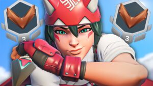 So this is what Kiriko looks like in Bronze... | Spectating Overwatch 2