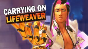 This is how a TOP 500 LIFEWEAVER carries in Overwatch 2