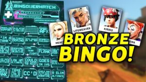 Bronze Support is a whole different world | Overwatch 2 Bingo