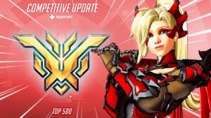 Climbing To *TOP 200* Mercy Solo Queue! ❤️👏 - Overwatch 2