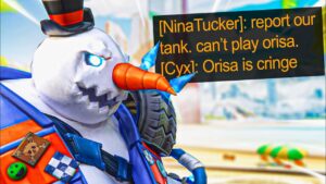 Enemy Tank got flamed for not going Orisa 🤨 | Overwatch 2
