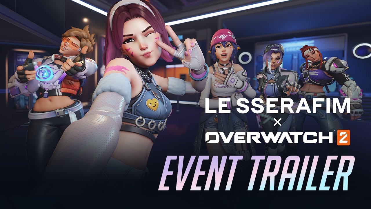 LE SSERAFIM X Overwatch In Game Event Trailer Over Watch Recommended Videos