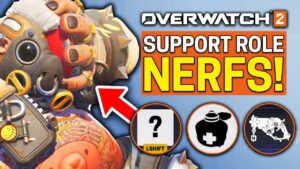 Overwatch 2 Support Role NERFS!...Roadhog Rework NEW ABILITY!