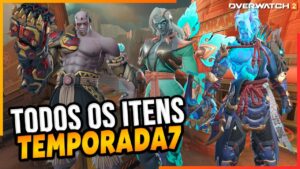PASSE DA TEMPORADA 7 COMPLETO! Em Primeira Mão! Overwatch 2