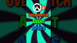 SYMMETRA AVANT vs SYMMETRA APRÈS sur OVERWATCH