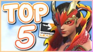 TOP 5 LEGENDARY OVERWATCH LEAGUE SKINS