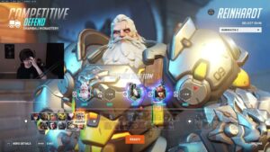 TOP 500 TANK! SUPER REINHARDT OVERWATCH 2 SEASON 6 TOP 500 GAMEPLAY