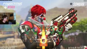 Crimson Clown Soldier 76 Skin! SEEKER SOLDIER 76 GAMEPLAY OVERWATCH 2