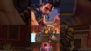 La fuertota 😳 (parte 3) #videojuegos #overwatch #overwatch2 #overwatchlatam