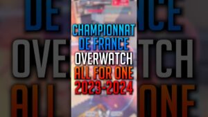 Le CHAMPIONNAT de FRANCE Overwatch ALL FOR ONE débute prochainement ► @overwatchallforone7444