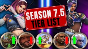 NEW PATCH 7.5 TIER LIST - MID Season FIXES THE META  | Overwatch DPS, Tank, and Support