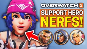 Overwatch 2 Support NERFS and CRAZY BUFFS!... MID SEASON 7 Patch