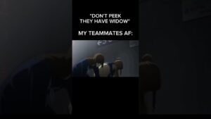 Playing vs sniper be like #overwatch #overwatch2 #allindrama #shorts