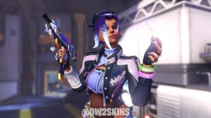 SOMBRA LE SSERAFIM X OVERWATCH 2 LEGENDARY SHOP SKIN