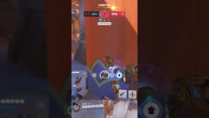 This Overtime Teamfight to Save the Match Was Intense! 😫 #shorts #overwatch #mercy #overwatch2