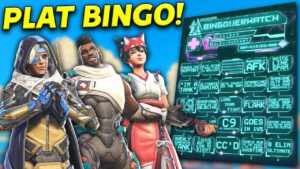 This PLAT Support might COMPLETE THE WHOLE CARD! | Overwatch 2 Bingo!