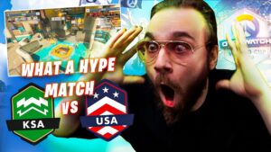 WHAT A HYPE GAME | KSA VS USA | OVERWATCH WORLD CUP 2023
