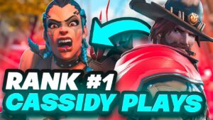 When The Rank #1 Cassidy Plays Junker Queen | Overwatch 2