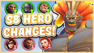 EVERY HERO CHANGE IN SEASON 8 OVERWATCH 2
